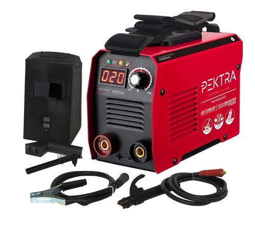 Soldadora Inverter Pektra 200a 9kva Mma Soldar Electrodos