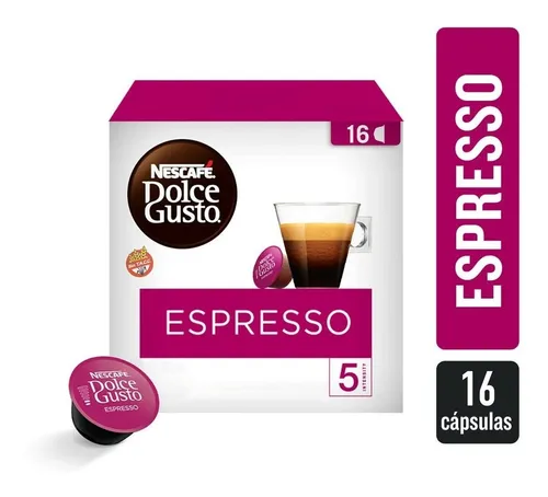 Caja 16 Capsulas Dolce Gusto Cafe Espresso Nescafe Capsuland