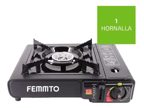 OFERTA DEL DÍA$ 16.000$ 6.64958% OFFEnvío gratisAnafe Portatil 1 Hornalla Quemador Camping Maletin Adap Dualpor Femmto Argentina