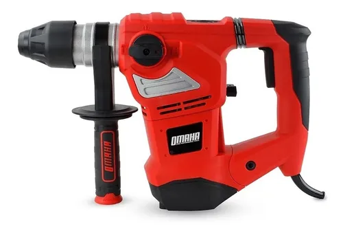 Rotomartillo Omaha RM-36PLUS rojo frecuencia de 50Hz con 1800W de potencia 220V-230V