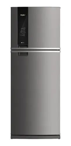 Heladera inverter no frost Whirlpool WRM56K2 inox con freezer 462L 220V