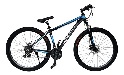 Bicicleta Mtb Overtech Q6 R29 Aluminio 21v Freno A Disco 6c
