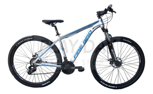 Bicicleta Mountain Firebird Aluminio Rodado 29 Shimano Disco Suspension Regulacion Y Bloqueo Cableado Interno