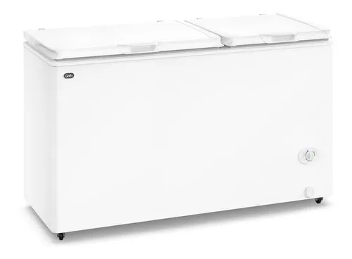 Freezer Horizontal Gafa Blanco Inverter 402lts Doble Puerta