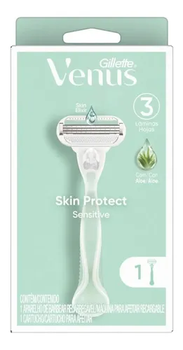 Máquina De Afeitar Con Aloe Venus Sensitive 1 Un