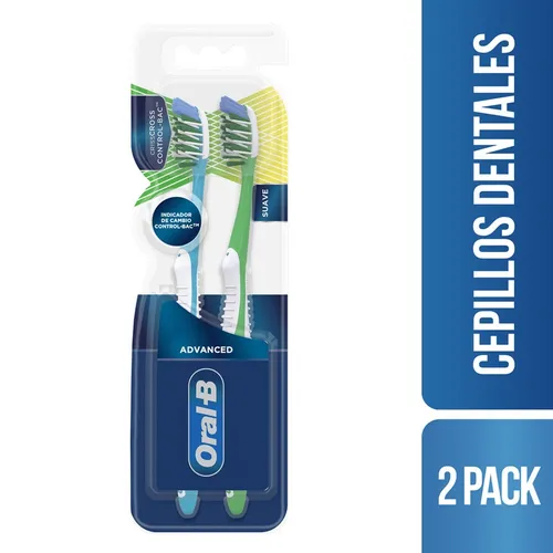 Cepillos Oral-b Manual Advance 7 Beneficios Control-bac