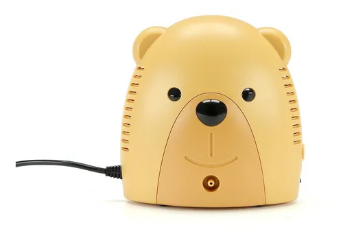 Nebulizador A Piston Pediatrico Femmto Bc68005-br2 Kids Oso Silencioso Familiar Con Kit Descartable Incluido 220v