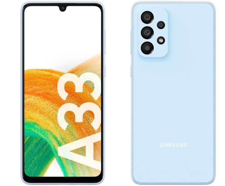 Aprovechando el 15% de descuento durante el CyberMonday, el celular Galaxy A33 se puede obtener a $84,999 en lugar de $99,999.