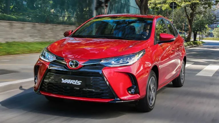 El Toyota Yaris es el único 0 km con versiones por debajo de los 20 millones de pesos.