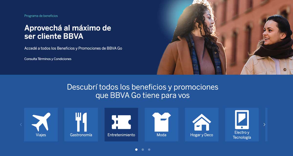 BBVA Promociones en entretenimiento exclusivo para clientes del banco